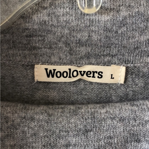 Woolovers Merino Fitted Turtle Neck Jumper Knitted Sweater Large - Picture 2 of 3